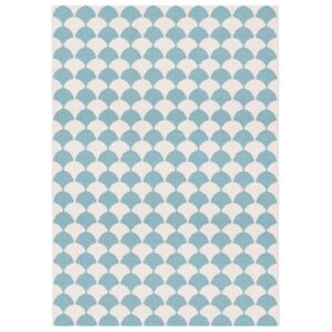 Alfombra vinílica Gerda azul