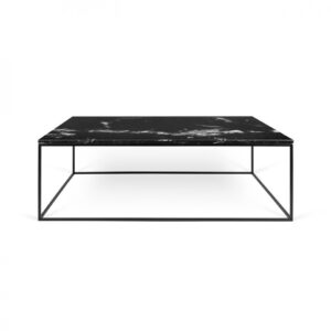 Mesa 120 mármol negro